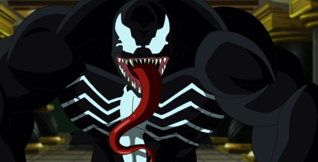 Venom Poster Logo Behind Scenes Pics