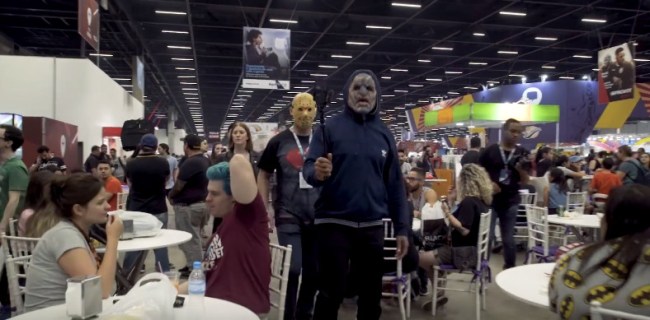 Will Smith Wore Mask Comic-Con Brazil
