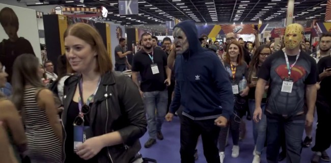 Will Smith Wore Mask Comic-Con Brazil