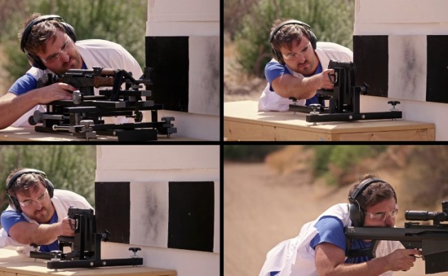 bullet racing slow mo guys