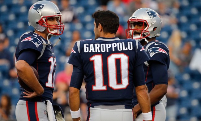 Colin Cowherd Belichick Start Garoppolo Brady
