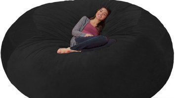 The Internet Is Obsessed With This Giant, Eight-Foot Memory Foam Bean Bag Chair