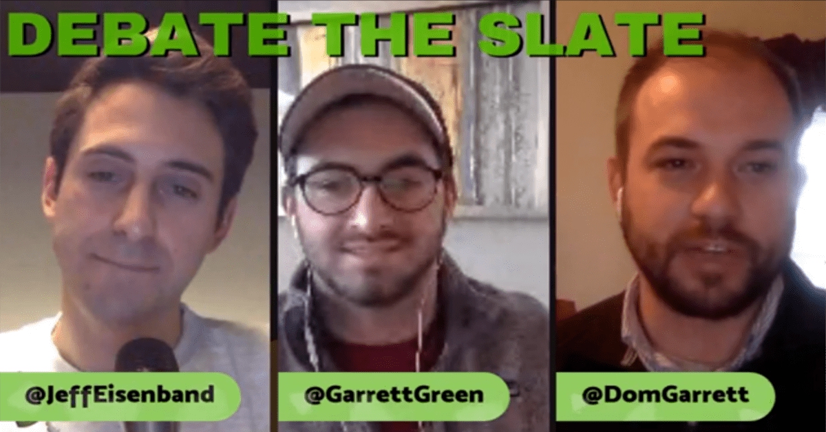 debate the slate january 3