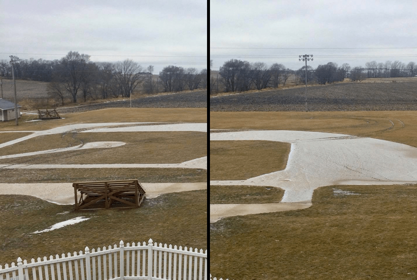 field of dreams iowa vandalism