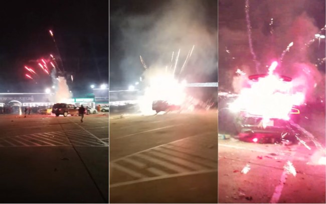 fireworks car houston