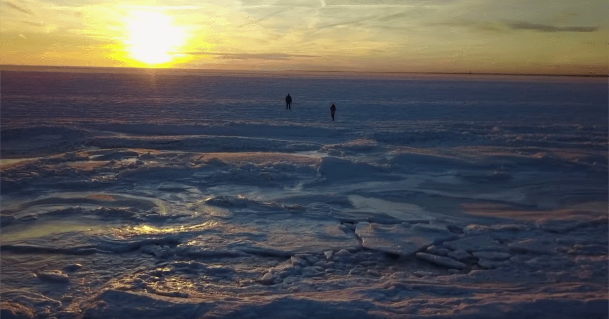 frozen ocean