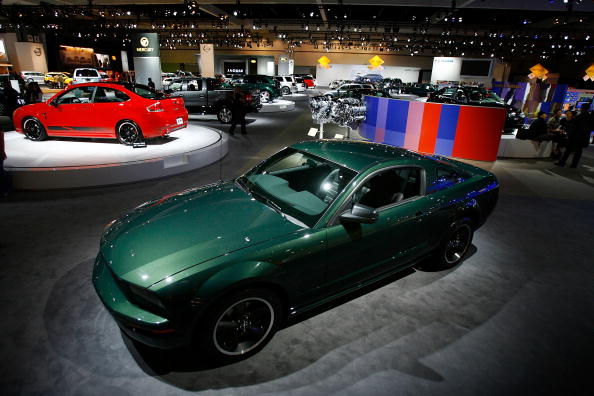 Ford displays its Mustang Bullitt
