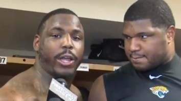Jaguars’ Malik Jackson Blasts Titans’ Jurrell Casey For Talking Trash About Blake Bortles ‘Sit At Home And Watch Us Next Week’