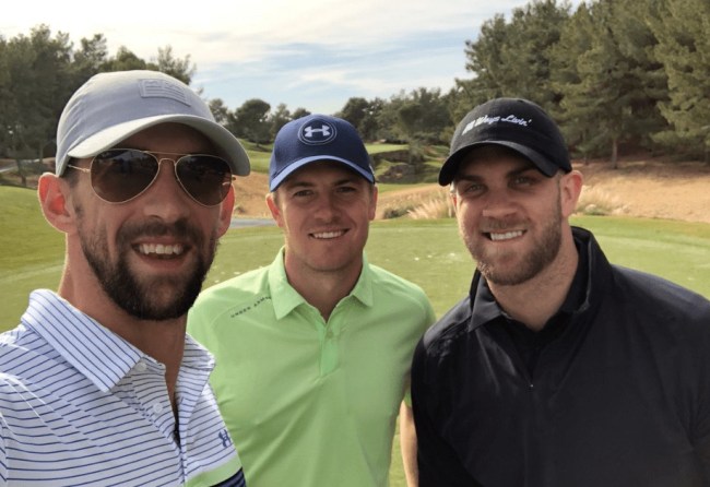 jordan spieth michael phelps bryce harper