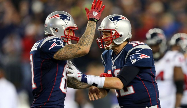 NFL Edited Aaron Hernandez Tom Brady