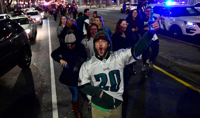philadelphia eagles fans nfc championship