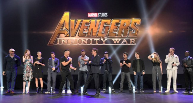 Robert Downey Crew Infinity War Gifts