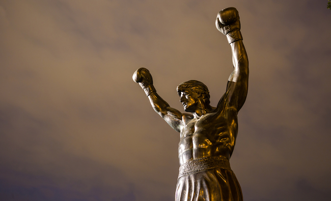 rocky balboa statue