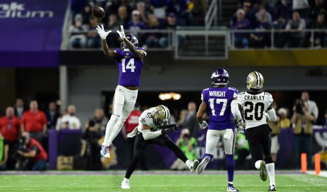 Saints Fans Video Vikings Game Fixed