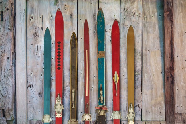 vintage skis