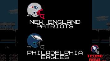 Tecmo Bowl Simulation Of Super Bowl 52 Predicts Patriots Will Need To Make Another Comeback