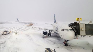 Thousands Of Bags Of Luggage Still Sitting At JFK Days After The Bomb Cyclone Struck NYC