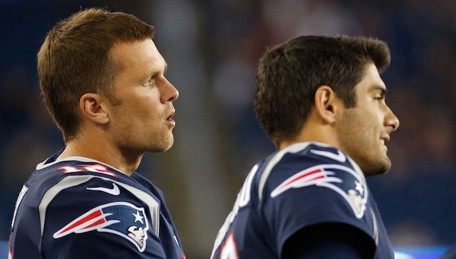 tom brady Jimmy Garoppolo