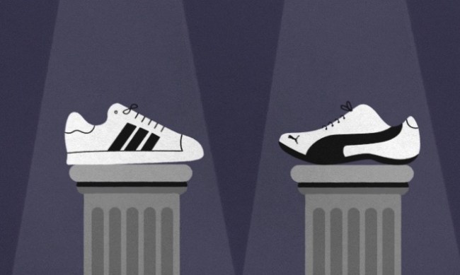 Adidas vs Puma history