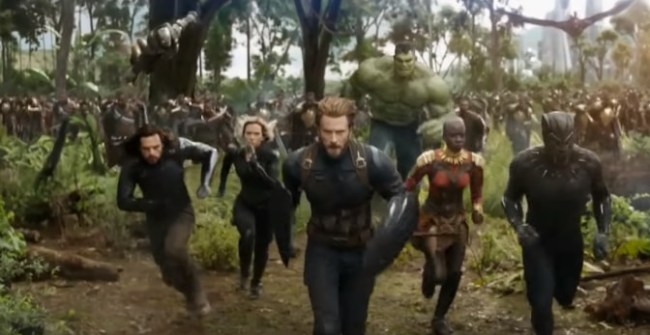 avengers infinity war trailer