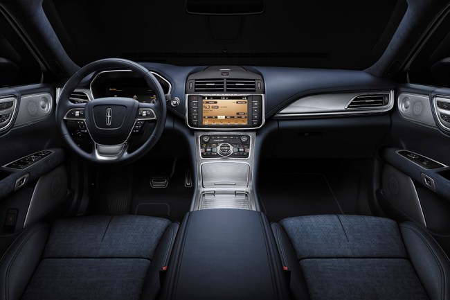 Best Car Interiors Under 50000 2018 Lincoln Continental