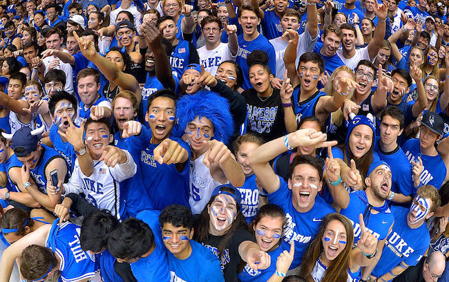 cameron crazies duke