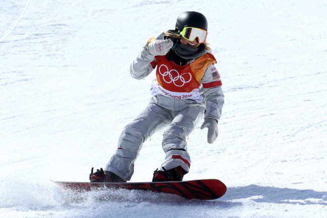 Chloe Kim Phone Pocket Competing Halfpipe Gold