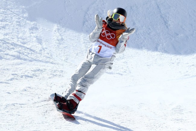 Chloe Kim Phone Pocket Competing Halfpipe