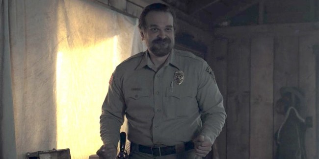 David Harbour Antarctica danced Penguins Alison Sudol