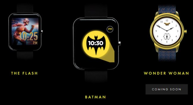 DC Comics Superhero Smartwatches Batman Flash