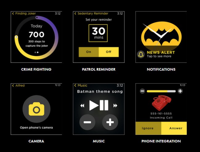 DC Comics Superhero Smartwatches Batman Flash