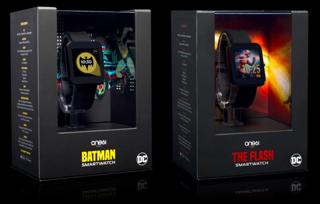 DC Comics Superhero Smartwatches Batman Flash