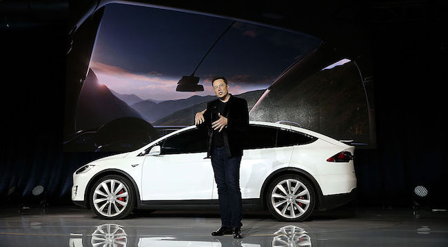 elon musk tesla presentation