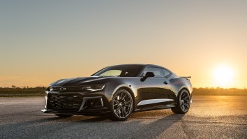 Watch The 1000-HP Hennessey Camaro Exorcist Hit 217 MPH In Top Speed Test