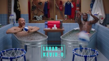 Kevin Hart Calls Out LaVar Ball On His Basketball ‘Exploits’ In Out-Of-Control New Interview