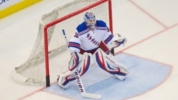 New York Rangers’ Emergency Backup Goalie Wears Greatest Jersey Of All Time