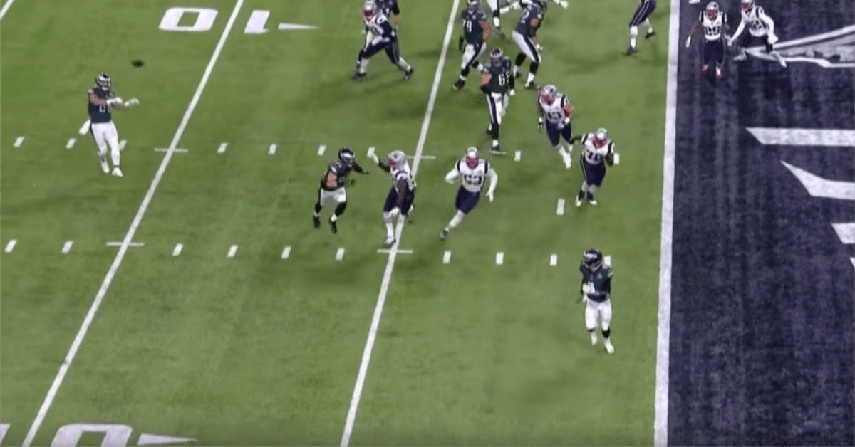 nick foles trick play