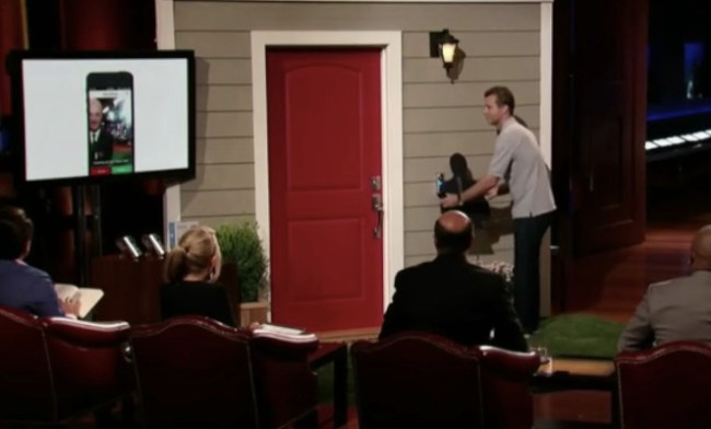 ring Wi-fi enabled doorbell shark tank