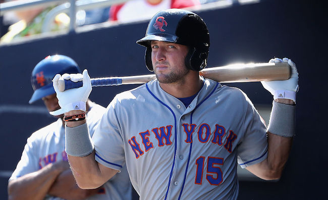 tim tebow baseball