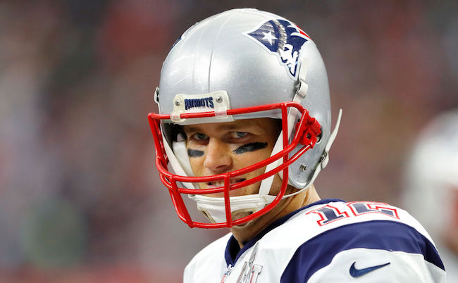 tom brady grinning