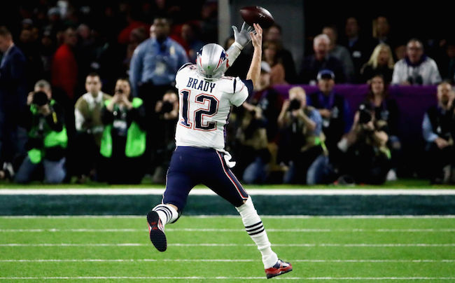 tom brady super bowl dropped pass