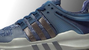 Adidas Just Released A New EQT Support ADV Navy And Grey Colorway With Limited Availability