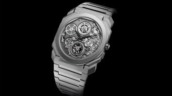 Bulgari’s Crazy New Octo Finissimo Tourbillon Automatic Watch Is The Thinnest Automatic Tourbillon Ever Built