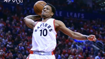 DeMar DeRozan’s Last Second And-1 Dunk May Be The Filthiest Highlight Of The NBA Season