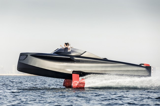 foiler flying yacht photos