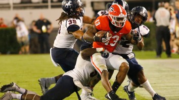 Evander Holyfield’s Son Is A Running Back For Georgia And His Arms Are The Size Of My Torso