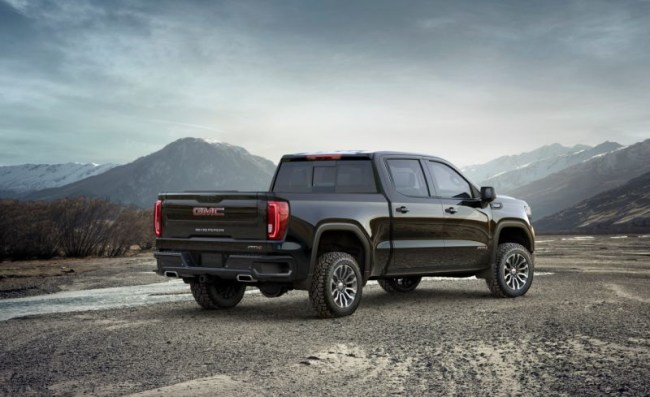 gmc sierra at4 package