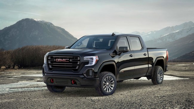 gmc sierra at4 package
