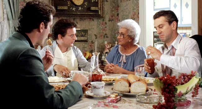 goodfellas dining room scene
