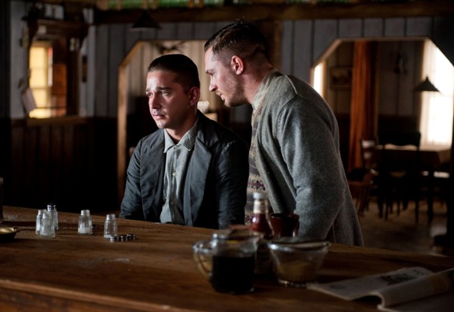 Tom Hardy and Shia Lebeouf lawless